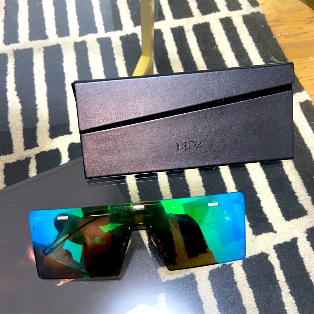 Authentic Christian Dior Shield Mirror Sunglasses